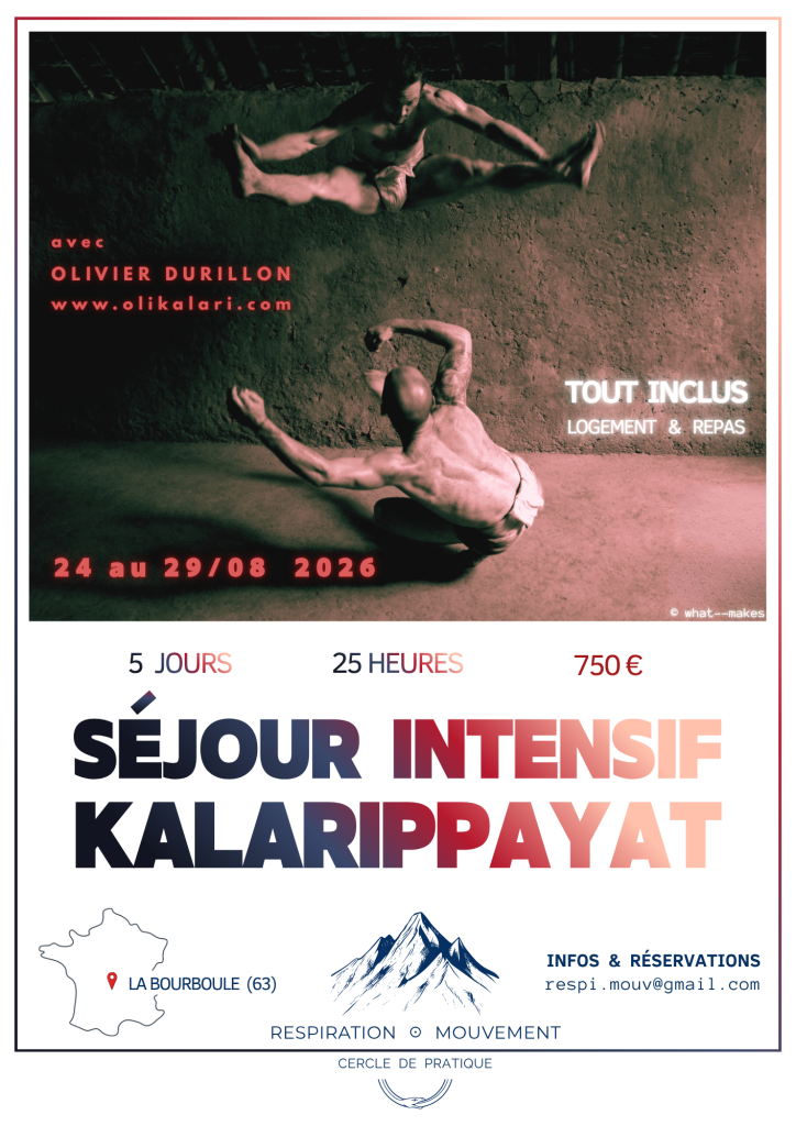 Séjour Intensif de Kalarippayat